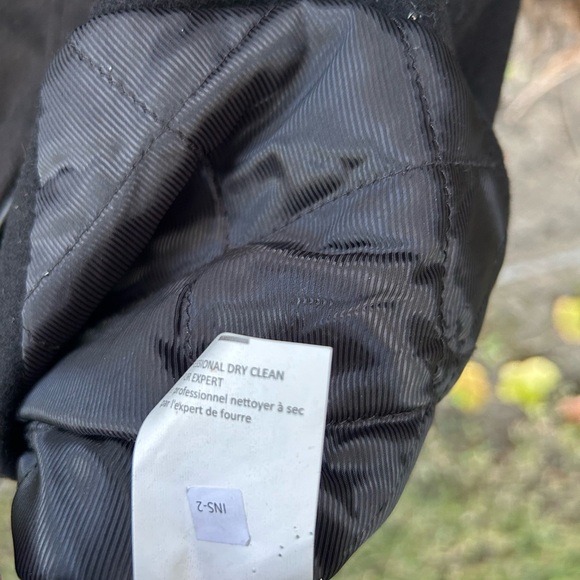 NWOT Vince Wool Lamb Leather and Rabbit Fur Coat Luxury Elegant Sz XS - Picture 5 of 7